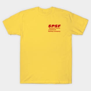 SPSF Red Lettering Logo Upper Left Chest T-Shirt T-Shirt